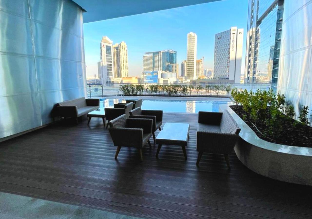 Rh- Modern Comfort, Bright 1Br Near Dubai Mall, City Views Eksteriør billede