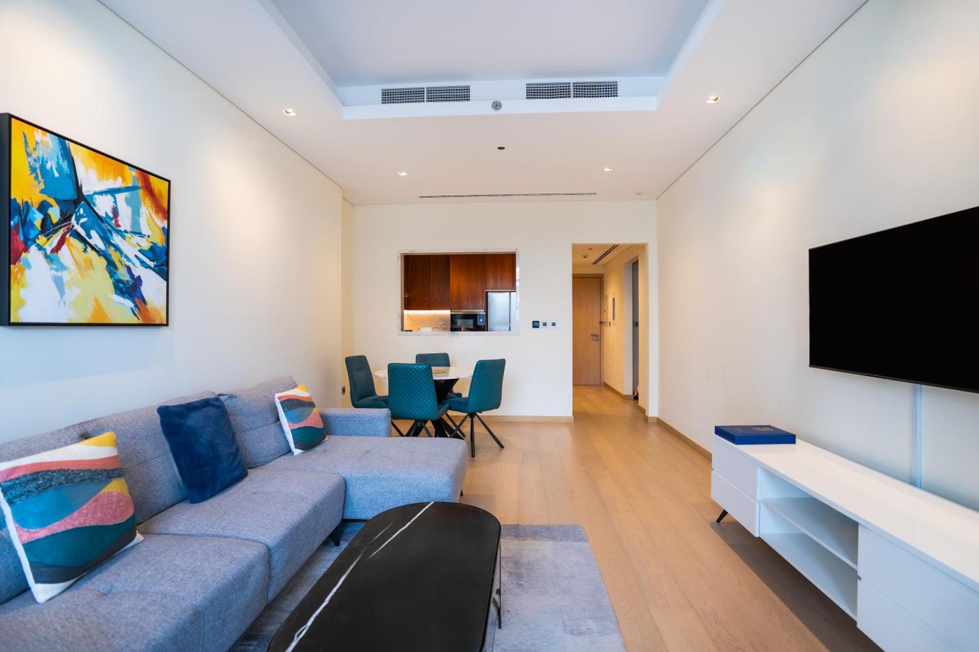 Rh- Modern Comfort, Bright 1Br Near Dubai Mall, City Views Eksteriør billede
