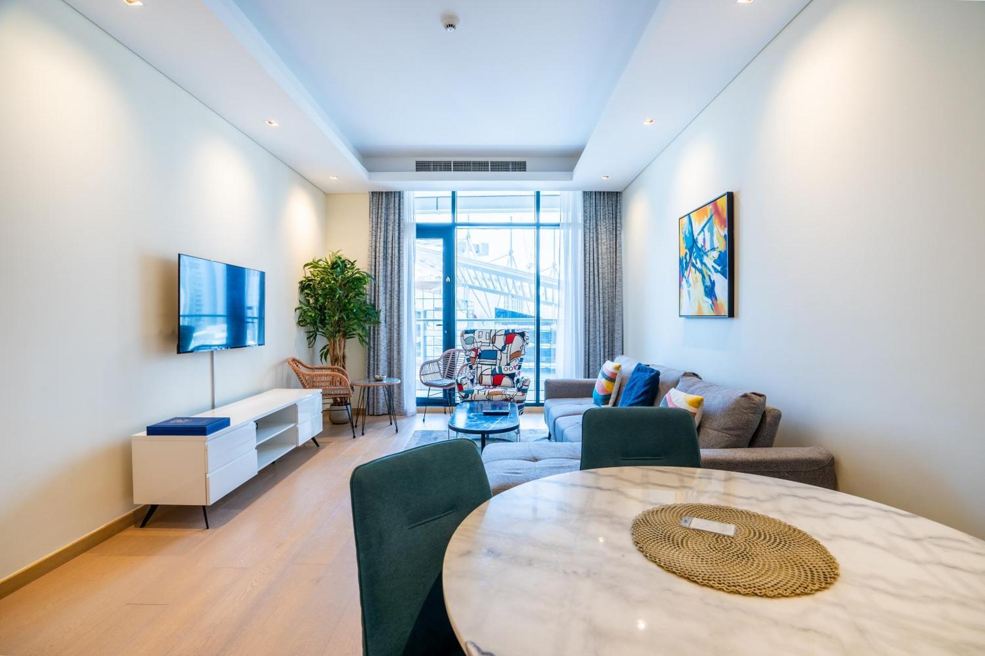 Rh- Modern Comfort, Bright 1Br Near Dubai Mall, City Views Eksteriør billede