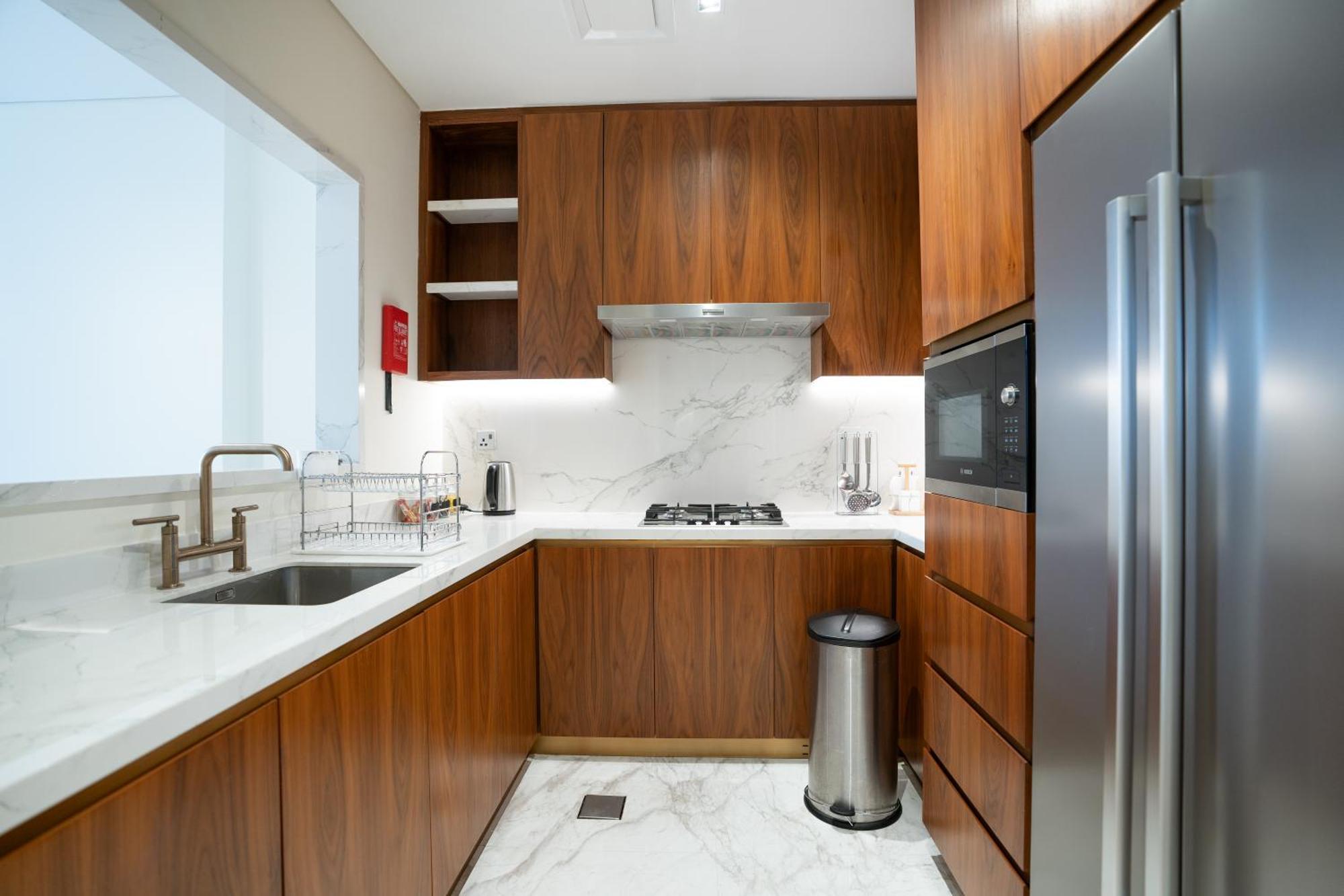 Rh- Modern Comfort, Bright 1Br Near Dubai Mall, City Views Eksteriør billede
